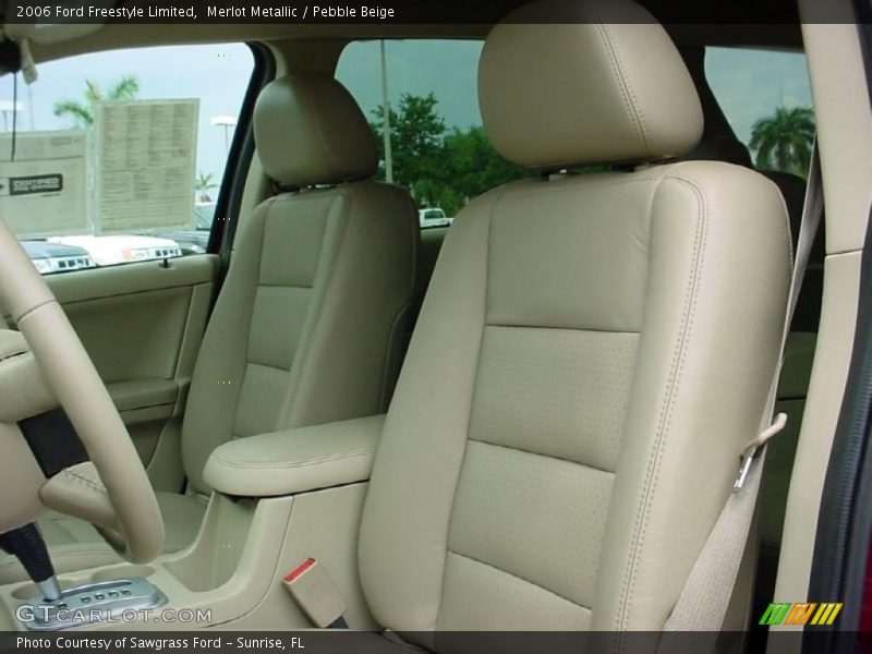 Merlot Metallic / Pebble Beige 2006 Ford Freestyle Limited