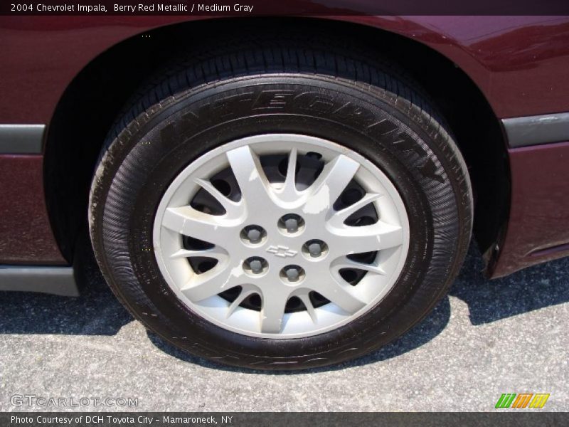 Berry Red Metallic / Medium Gray 2004 Chevrolet Impala