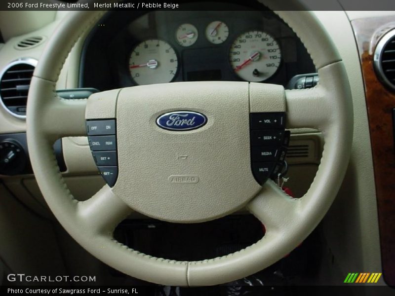 Merlot Metallic / Pebble Beige 2006 Ford Freestyle Limited