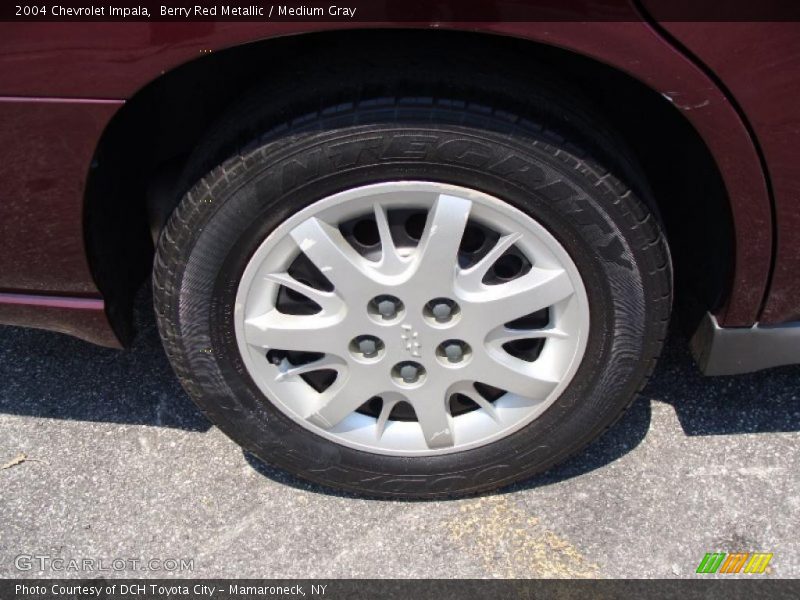 Berry Red Metallic / Medium Gray 2004 Chevrolet Impala