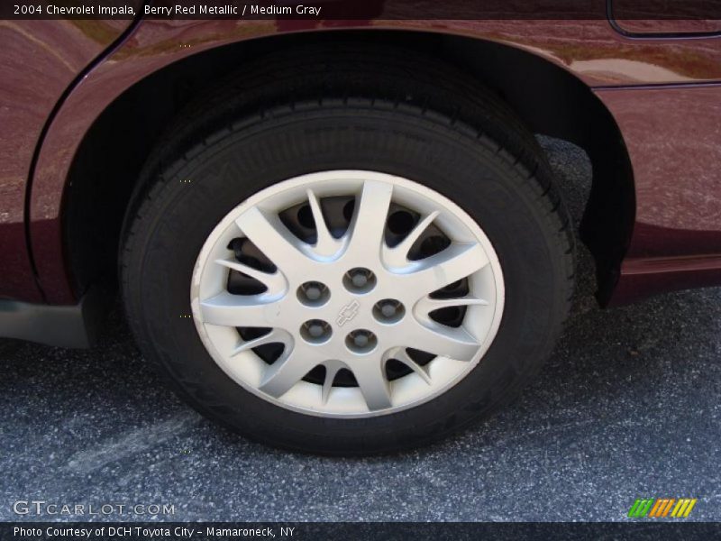 Berry Red Metallic / Medium Gray 2004 Chevrolet Impala
