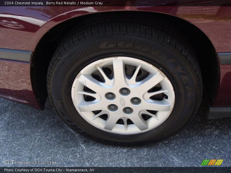Berry Red Metallic / Medium Gray 2004 Chevrolet Impala