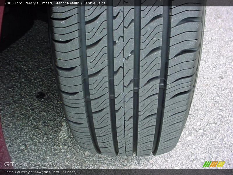 Merlot Metallic / Pebble Beige 2006 Ford Freestyle Limited