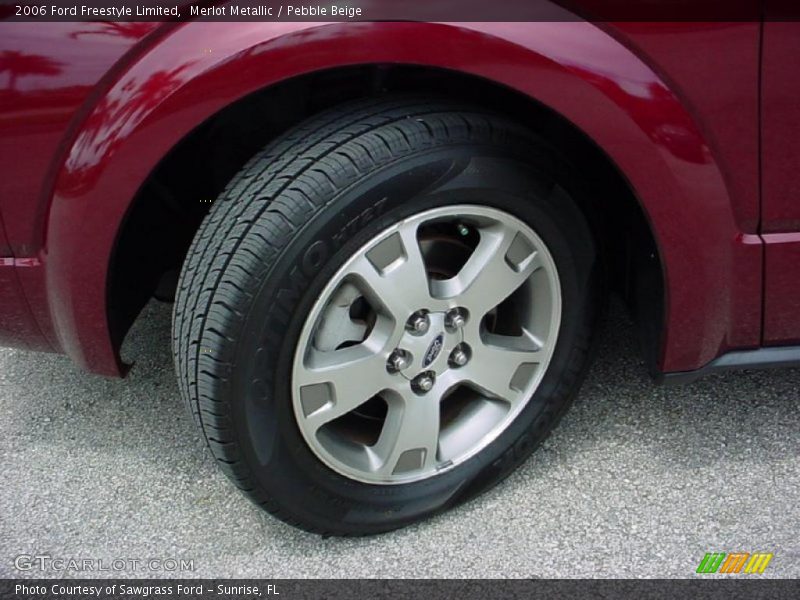 Merlot Metallic / Pebble Beige 2006 Ford Freestyle Limited
