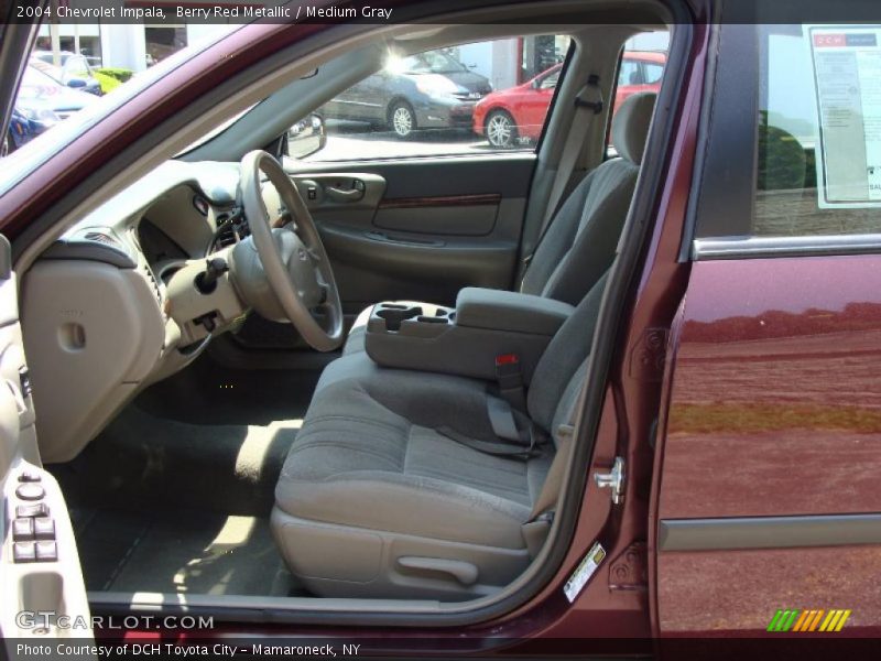 Berry Red Metallic / Medium Gray 2004 Chevrolet Impala