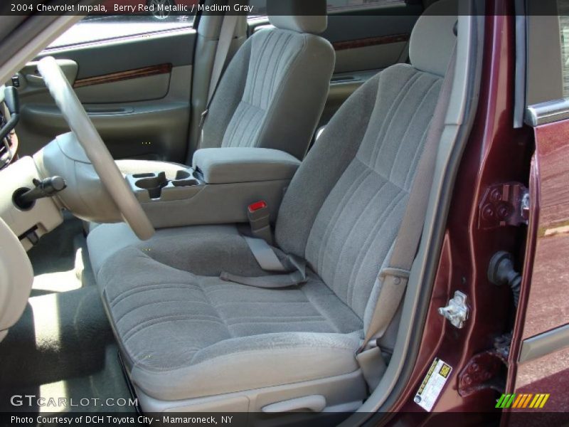 Berry Red Metallic / Medium Gray 2004 Chevrolet Impala