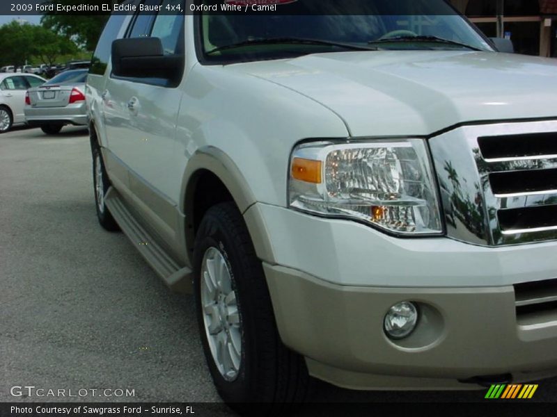 Oxford White / Camel 2009 Ford Expedition EL Eddie Bauer 4x4