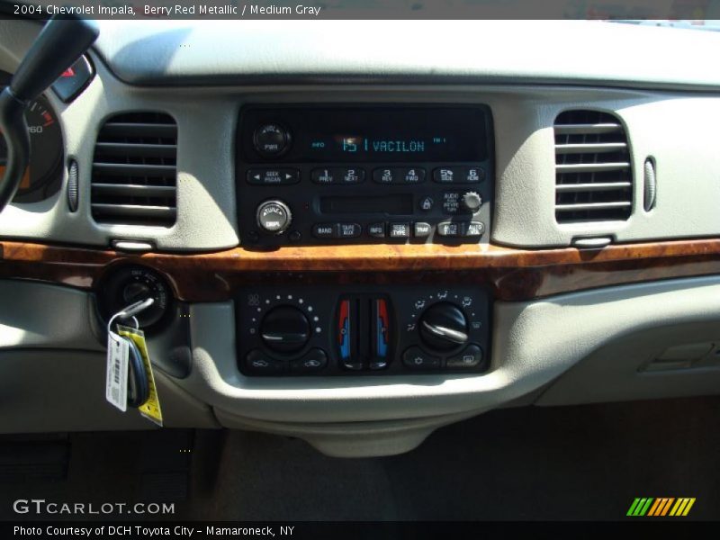 Berry Red Metallic / Medium Gray 2004 Chevrolet Impala