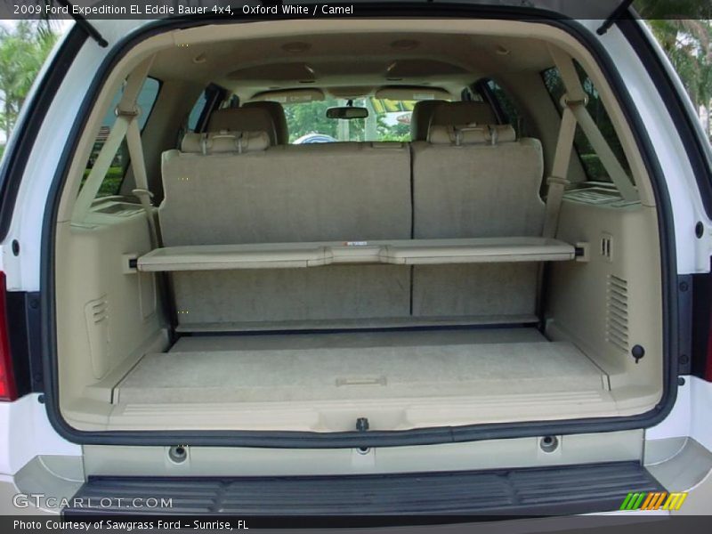 Oxford White / Camel 2009 Ford Expedition EL Eddie Bauer 4x4