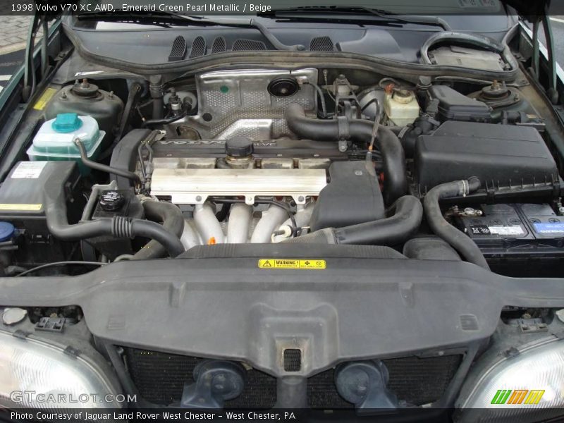 Emerald Green Pearl Metallic / Beige 1998 Volvo V70 XC AWD