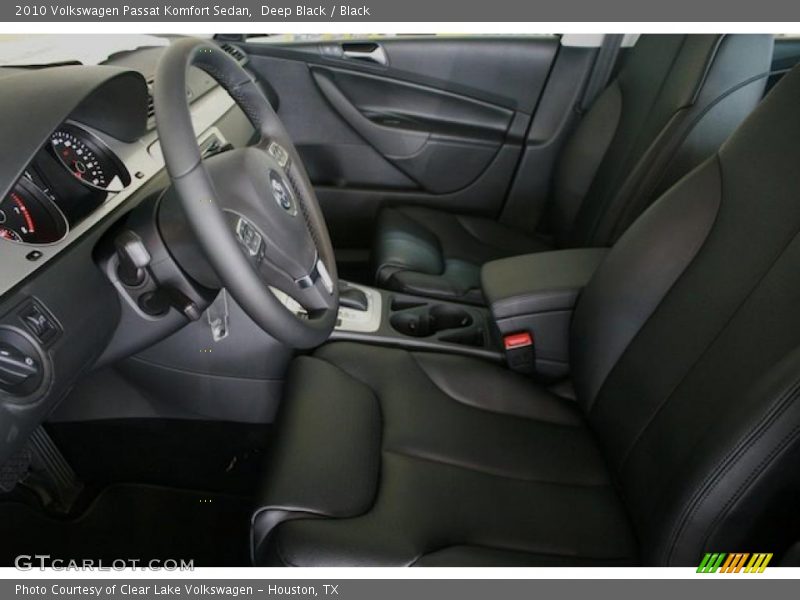Deep Black / Black 2010 Volkswagen Passat Komfort Sedan