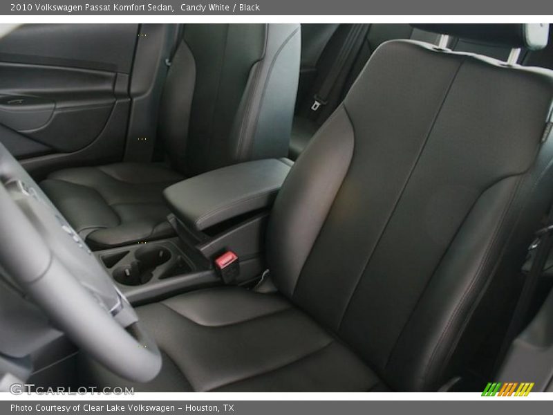 Candy White / Black 2010 Volkswagen Passat Komfort Sedan