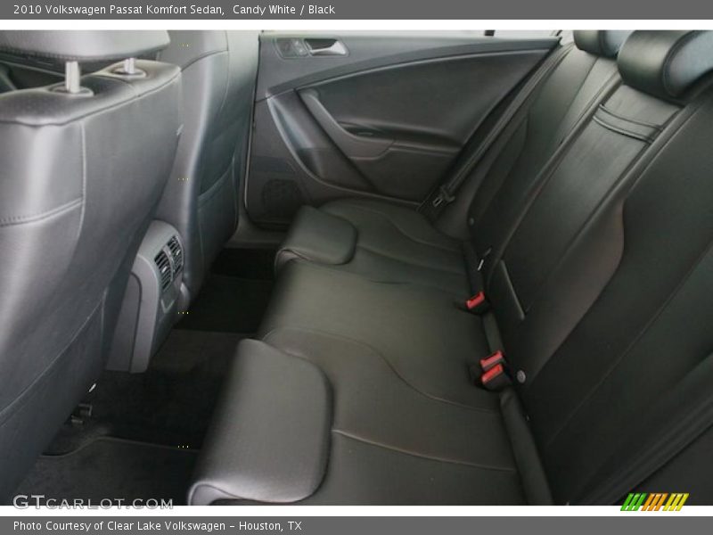Candy White / Black 2010 Volkswagen Passat Komfort Sedan
