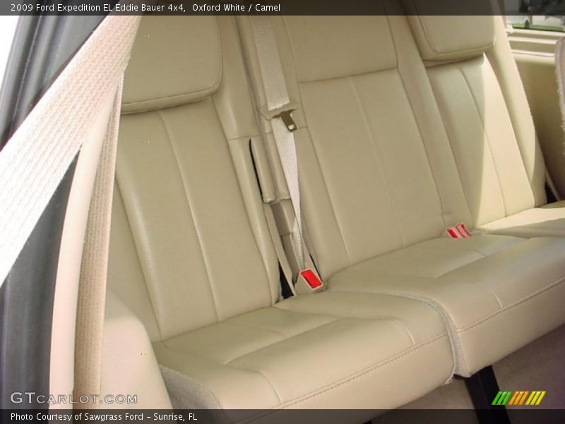 Oxford White / Camel 2009 Ford Expedition EL Eddie Bauer 4x4