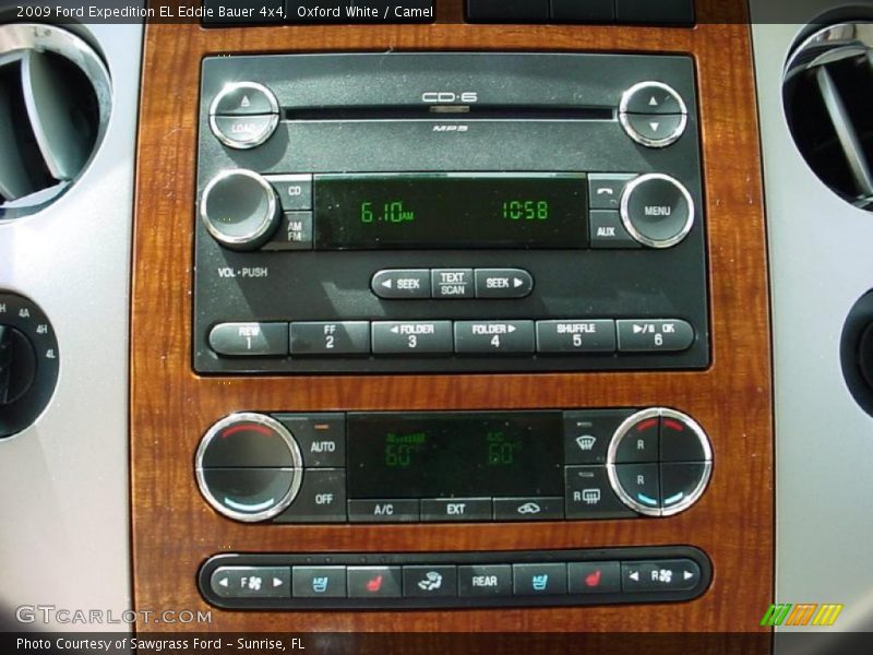 Oxford White / Camel 2009 Ford Expedition EL Eddie Bauer 4x4