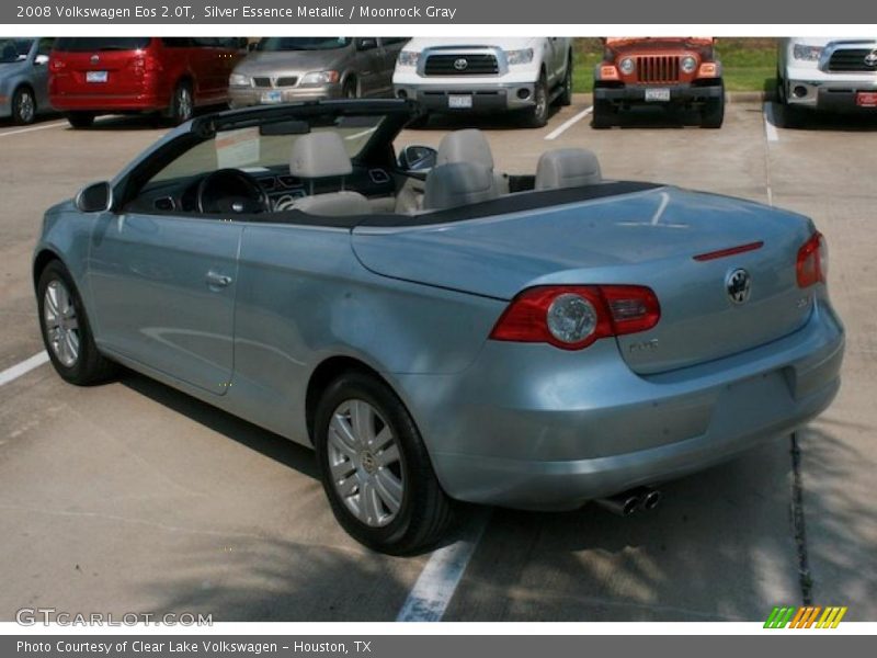 Silver Essence Metallic / Moonrock Gray 2008 Volkswagen Eos 2.0T