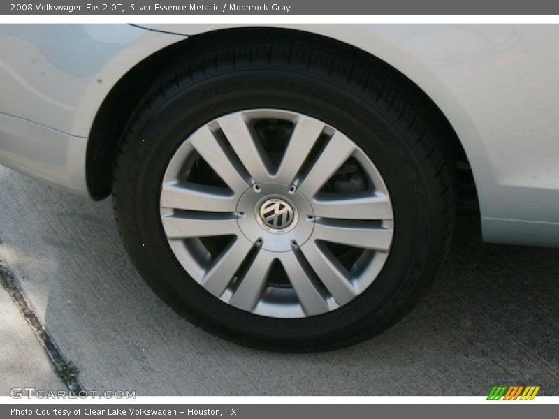 Silver Essence Metallic / Moonrock Gray 2008 Volkswagen Eos 2.0T