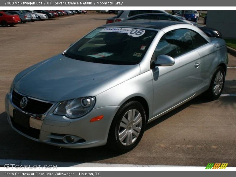 Silver Essence Metallic / Moonrock Gray 2008 Volkswagen Eos 2.0T