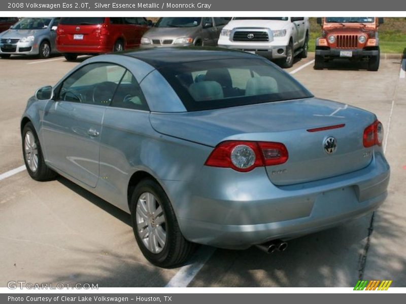 Silver Essence Metallic / Moonrock Gray 2008 Volkswagen Eos 2.0T