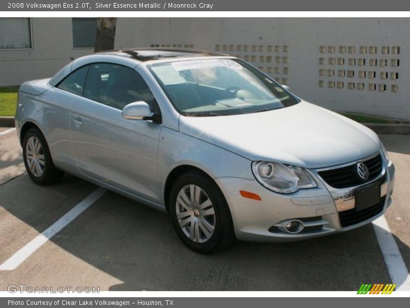 Silver Essence Metallic / Moonrock Gray 2008 Volkswagen Eos 2.0T
