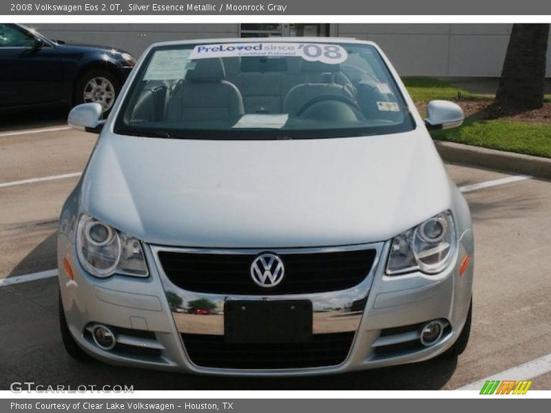 Silver Essence Metallic / Moonrock Gray 2008 Volkswagen Eos 2.0T