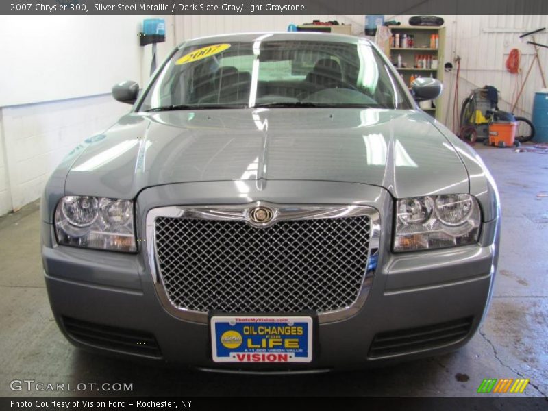Silver Steel Metallic / Dark Slate Gray/Light Graystone 2007 Chrysler 300