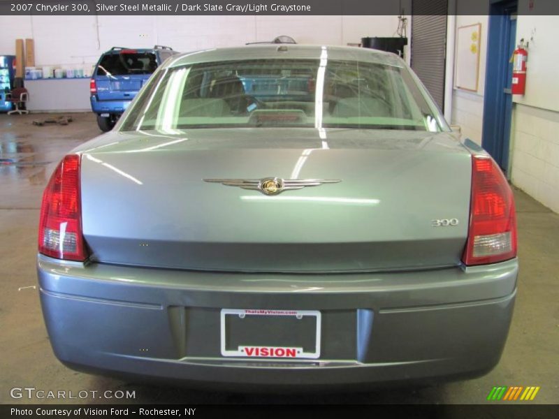 Silver Steel Metallic / Dark Slate Gray/Light Graystone 2007 Chrysler 300