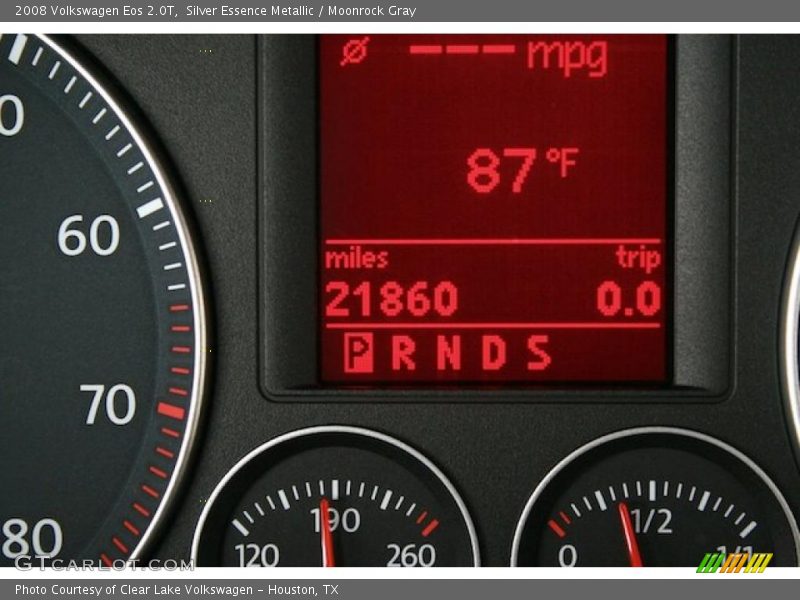 Silver Essence Metallic / Moonrock Gray 2008 Volkswagen Eos 2.0T