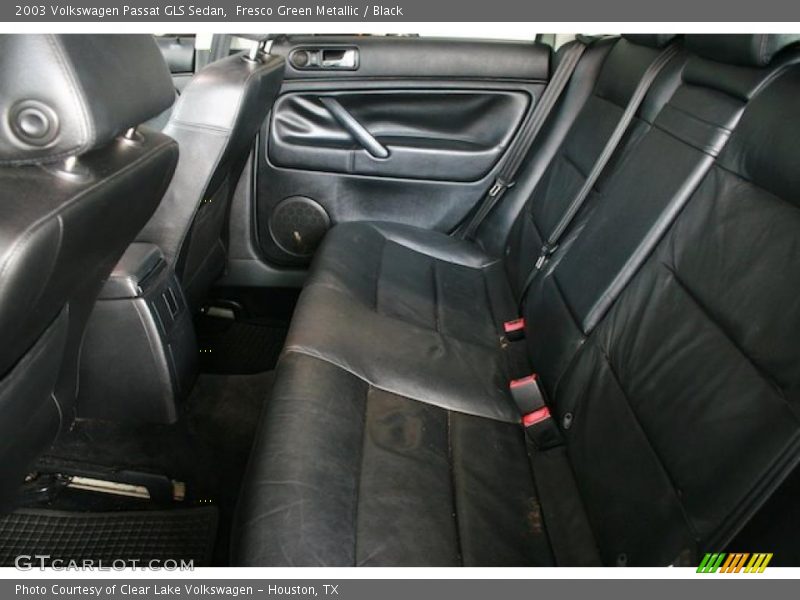 Fresco Green Metallic / Black 2003 Volkswagen Passat GLS Sedan