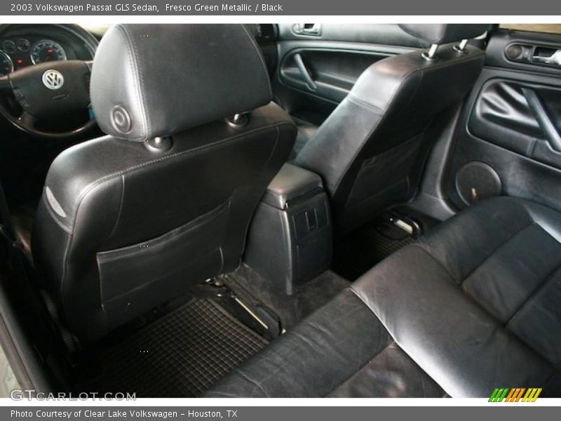 Fresco Green Metallic / Black 2003 Volkswagen Passat GLS Sedan
