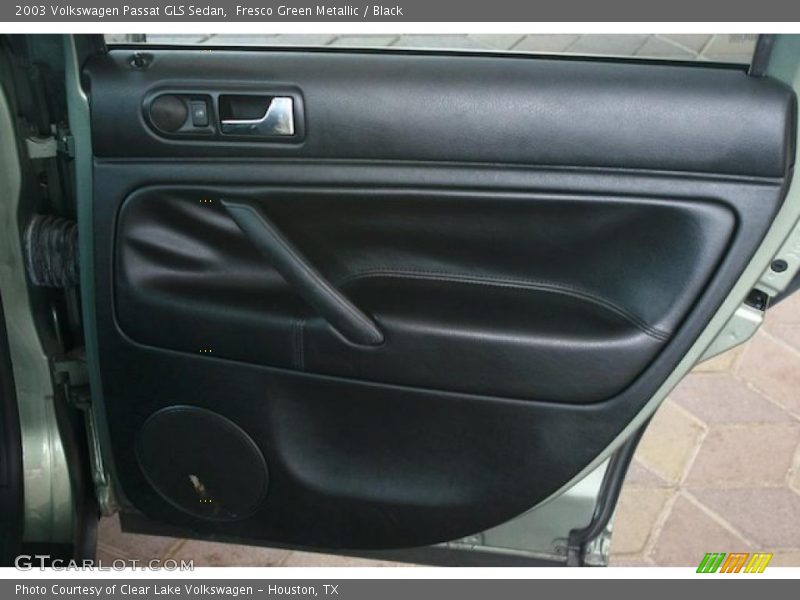 Fresco Green Metallic / Black 2003 Volkswagen Passat GLS Sedan