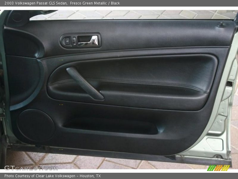 Fresco Green Metallic / Black 2003 Volkswagen Passat GLS Sedan