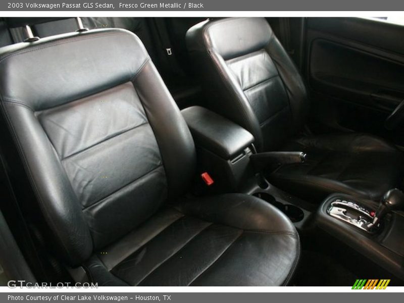Fresco Green Metallic / Black 2003 Volkswagen Passat GLS Sedan