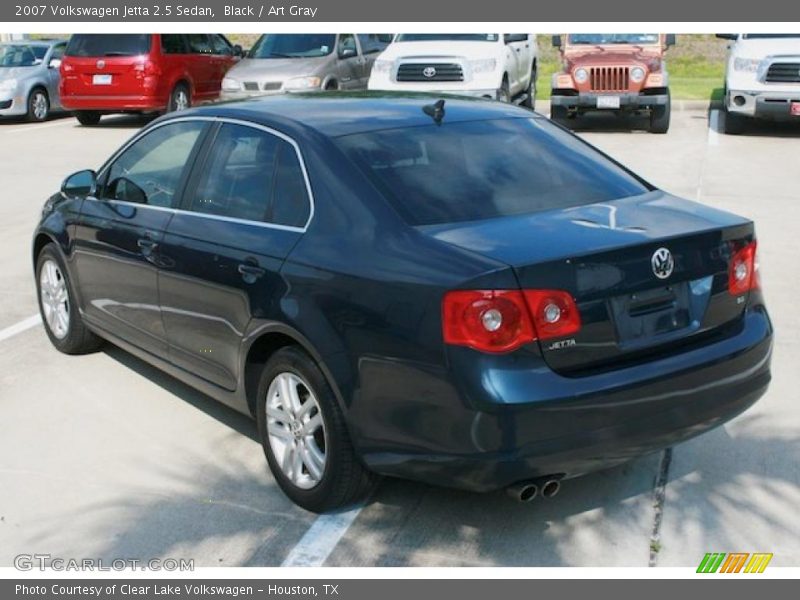 Black / Art Gray 2007 Volkswagen Jetta 2.5 Sedan