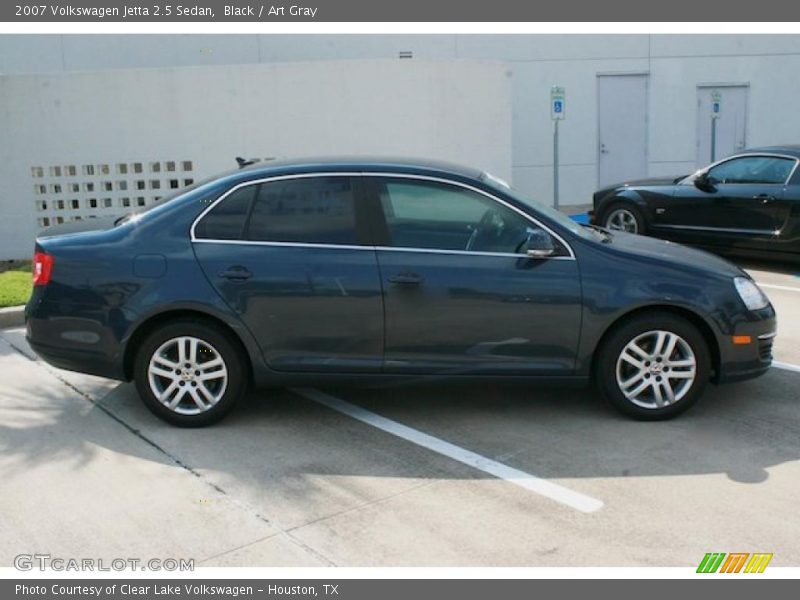 Black / Art Gray 2007 Volkswagen Jetta 2.5 Sedan