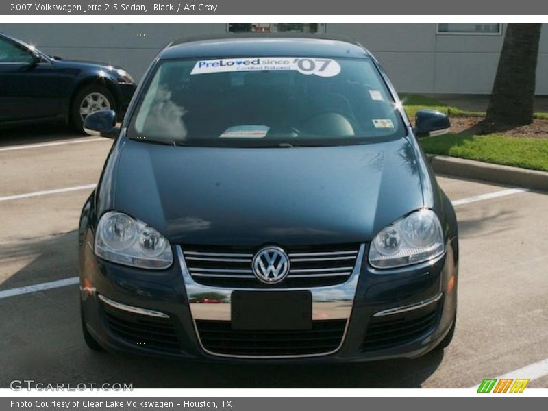 Black / Art Gray 2007 Volkswagen Jetta 2.5 Sedan