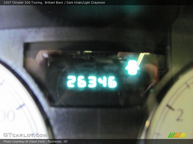 Brilliant Black / Dark Khaki/Light Graystone 2007 Chrysler 300 Touring