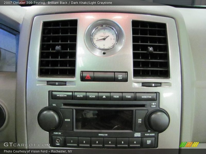 Brilliant Black / Dark Khaki/Light Graystone 2007 Chrysler 300 Touring