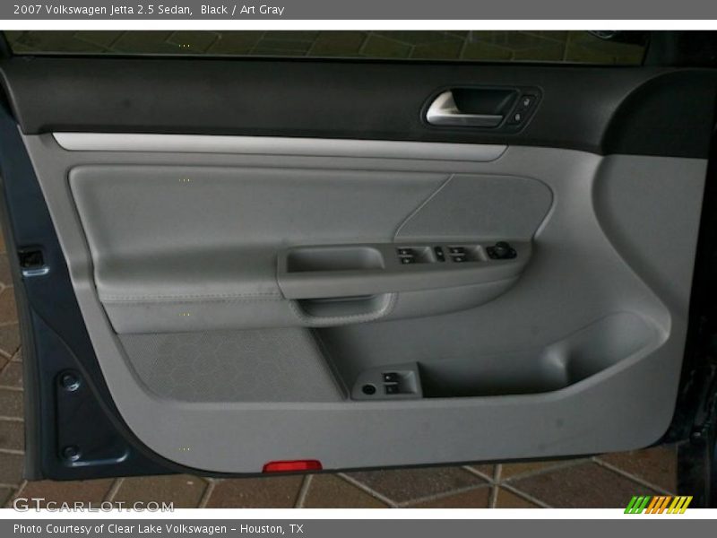 Black / Art Gray 2007 Volkswagen Jetta 2.5 Sedan
