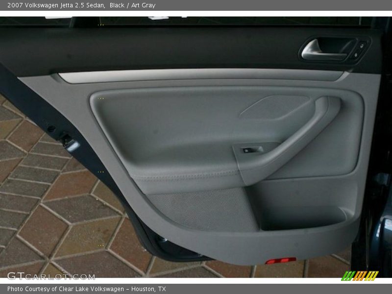 Black / Art Gray 2007 Volkswagen Jetta 2.5 Sedan