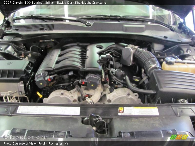 Brilliant Black / Dark Khaki/Light Graystone 2007 Chrysler 300 Touring