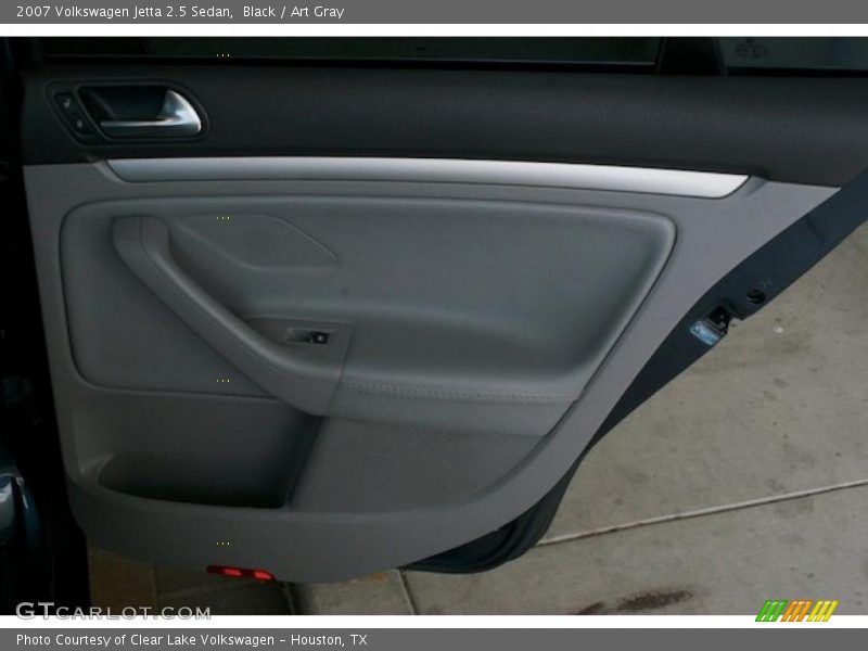 Black / Art Gray 2007 Volkswagen Jetta 2.5 Sedan