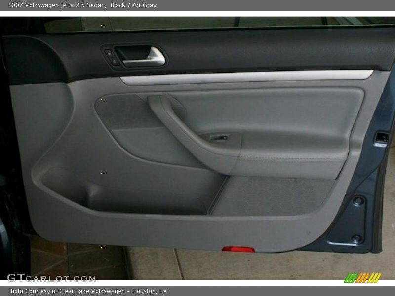 Black / Art Gray 2007 Volkswagen Jetta 2.5 Sedan