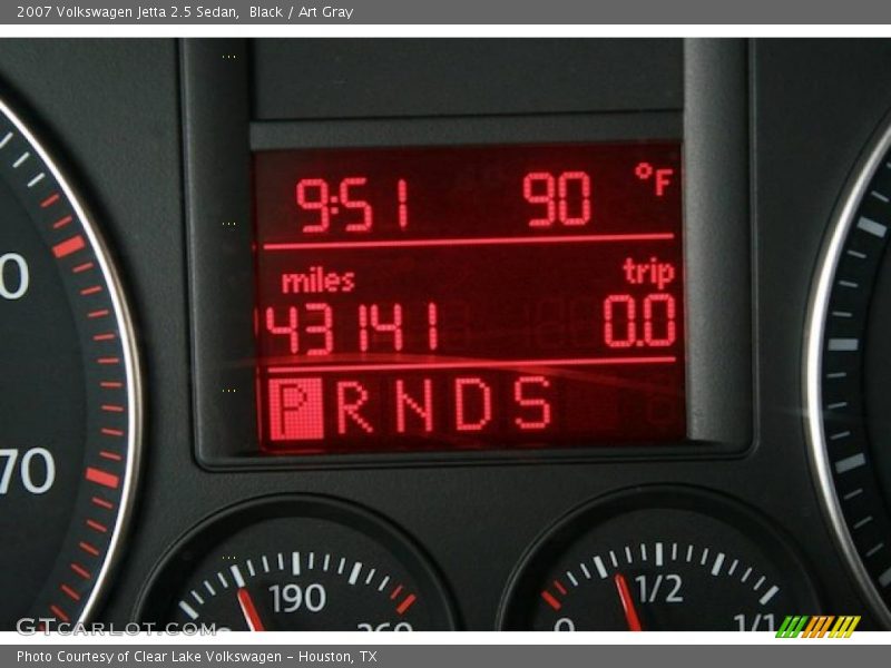 Black / Art Gray 2007 Volkswagen Jetta 2.5 Sedan
