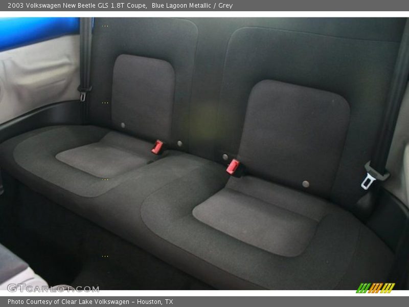 Blue Lagoon Metallic / Grey 2003 Volkswagen New Beetle GLS 1.8T Coupe