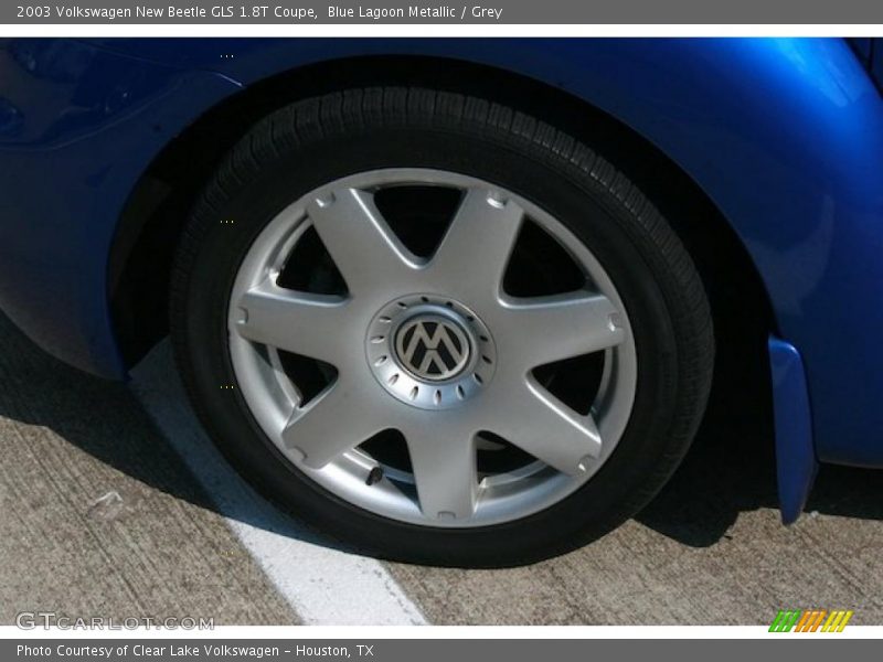 Blue Lagoon Metallic / Grey 2003 Volkswagen New Beetle GLS 1.8T Coupe