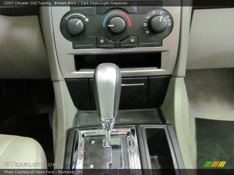 Brilliant Black / Dark Khaki/Light Graystone 2007 Chrysler 300 Touring