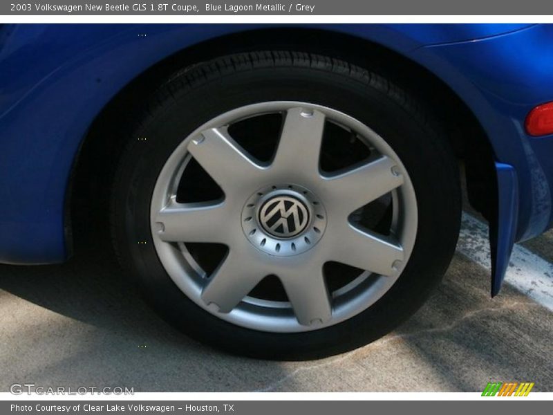 Blue Lagoon Metallic / Grey 2003 Volkswagen New Beetle GLS 1.8T Coupe