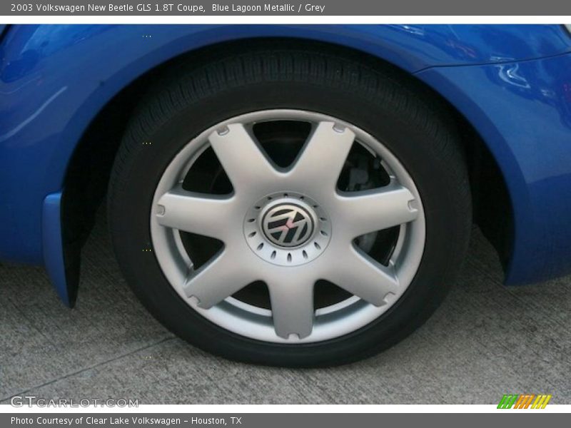 Blue Lagoon Metallic / Grey 2003 Volkswagen New Beetle GLS 1.8T Coupe