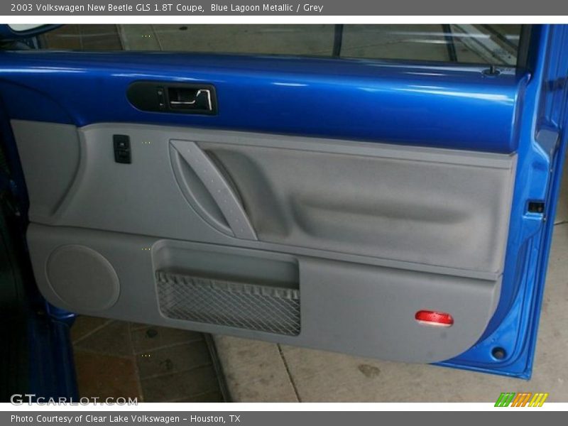 Blue Lagoon Metallic / Grey 2003 Volkswagen New Beetle GLS 1.8T Coupe